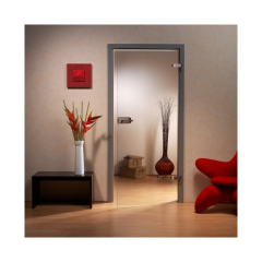 Float Ganzglastür gekürzt